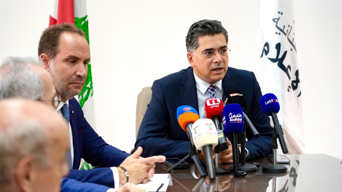 برعاية وزارة الإعلام... إطلاق مبادرة التأمين المجاني للوافدين العرب والأجانب إلى لبنانالوزير مرقص: الإعلام ينقل الى العالم كل حركة تفيد لبنان زكّار: لبنان مش بس بلد آمن... لبنان بلد مؤمَّن