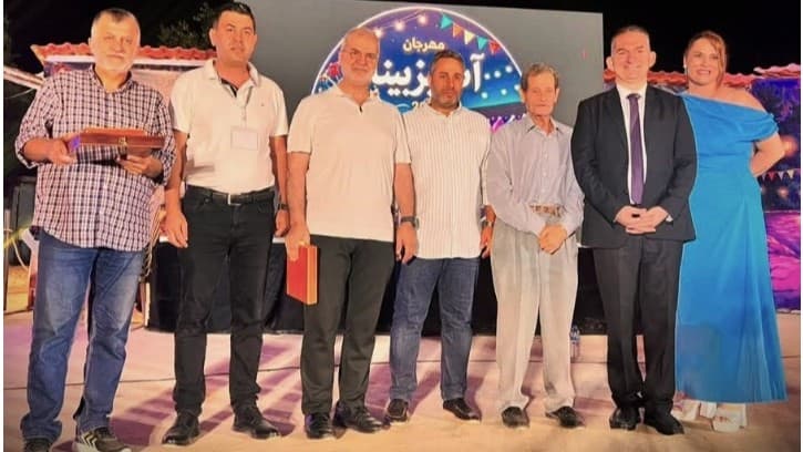 أمسية موسيقية أحيتها فرقة التراث الموسيقي العربي وهياف ياسين ضمن مهرجان بزبينا