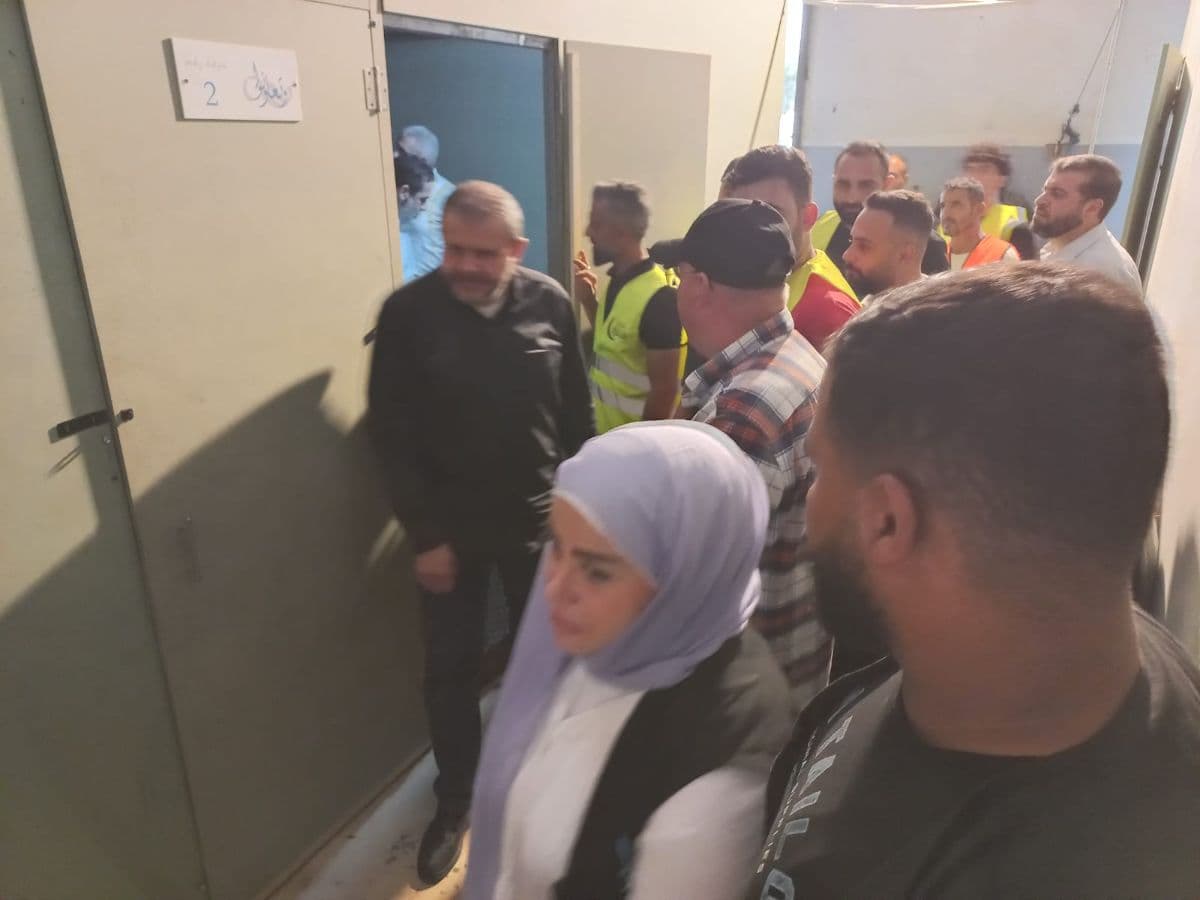جمعية "وتعاونوا" افتتحت مشروع مركز ايواء للنازحين في الغازية