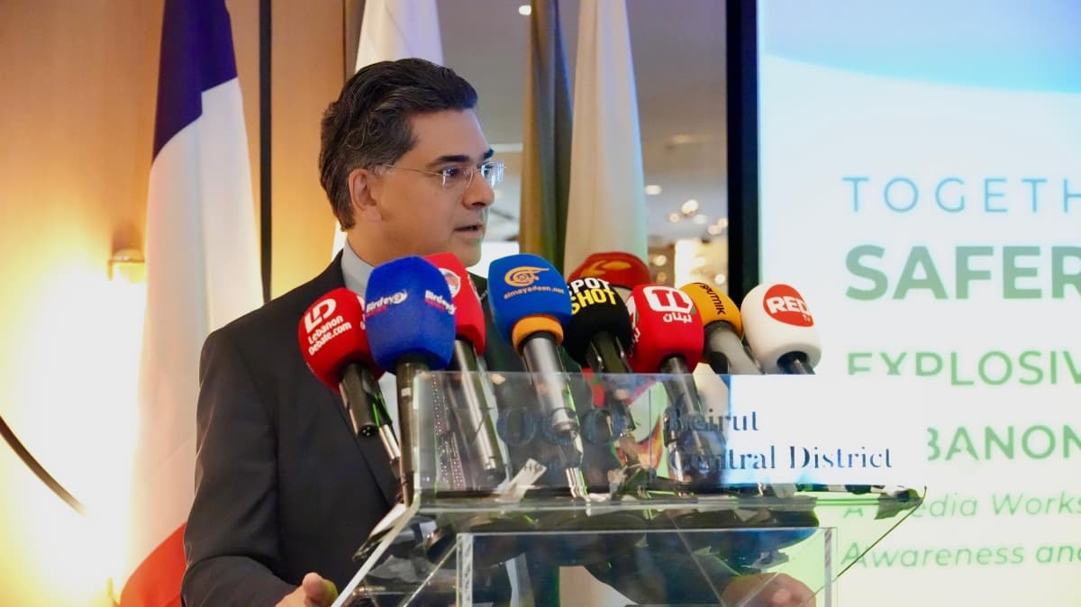 الوزير مرقص في ورشة إعلامية عن التوعية على مخاطر المتفجرات: نقل الحقيقة مثل نقل الضحايا ونأمل أن تؤدي زيارة فخامة الرئيس الى عودة الاستقرار فتوفّر علينا مثل هذه المخاطر