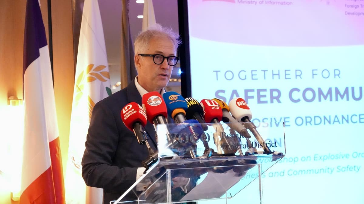 الوزير مرقص في ورشة إعلامية عن التوعية على مخاطر المتفجرات: نقل الحقيقة مثل نقل الضحايا ونأمل أن تؤدي زيارة فخامة الرئيس الى عودة الاستقرار فتوفّر علينا مثل هذه المخاطر