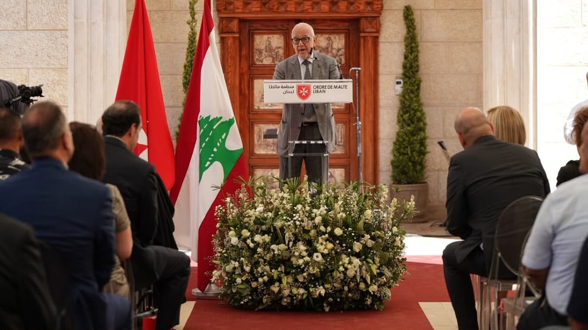 مالطا لبنان افتتحت مركز "غبريال عبديني الصحي الاجتماعي" في جزين