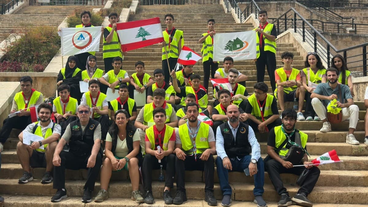 "الاتحاد اللبناني لبيوت الشباب" نظم مسيراً ثقافياً وسياحياً في بيروت