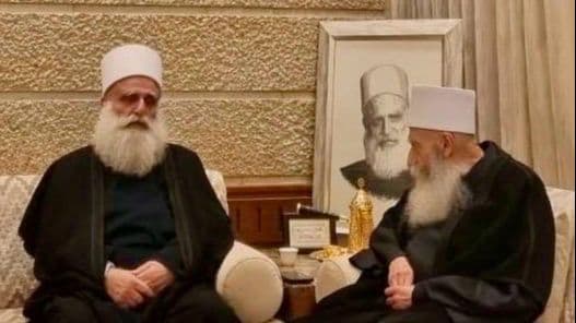شيخ العقل بحث موضوع الحوار مع وفد ممثل للعلامة فضل الله واستقبل الشيخ حسن وزار كفرنبرخ وبطمة