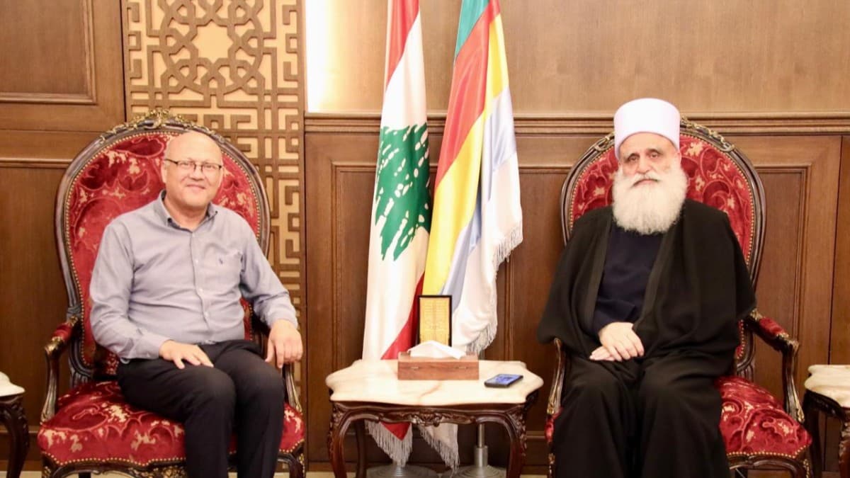 شيخ العقل بحث موضوع الحوار مع وفد ممثل للعلامة فضل الله واستقبل الشيخ حسن وزار كفرنبرخ وبطمة